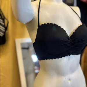 Victoria's Secret Black Scalloped Edge‎ Top thumbnail 5