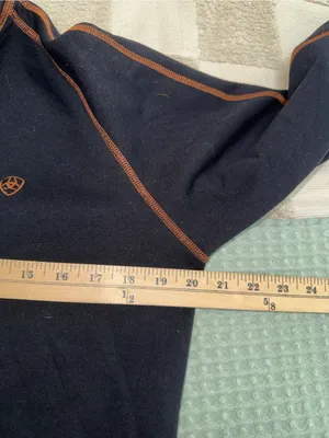 Ariat Women's‎ Fleece-Lined Quarter-Zip Pullover size L thumbnail 4