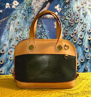 Dooney & Bourke Vintage Leather Satchel Handbag thumbnail 1