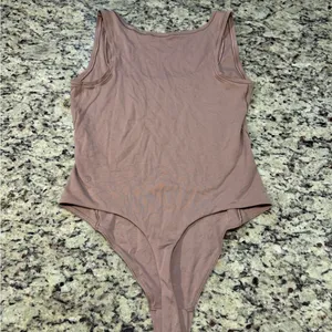 Lululemon Nulu Square-Neck Sleeveless Bodysuit - twilight rose thumbnail 4