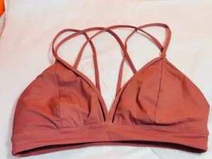 lululemon athletica Triangle Bralette in Burnt Orange thumbnail 6