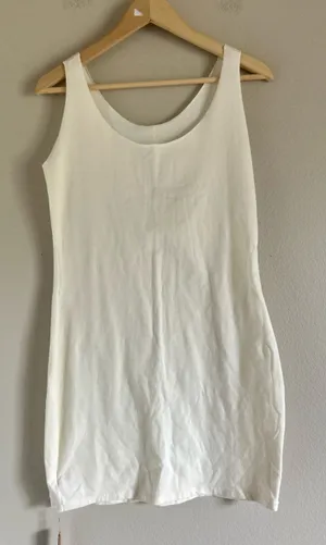 Skims Bodycon Tank Short Dress in Bone 2X Xxl NWT thumbnail 1