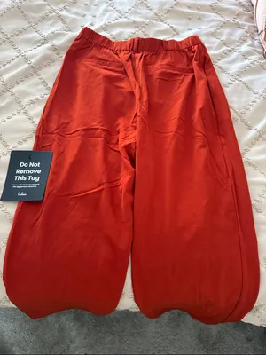 Lulus Sophisticated Company Rust Red Straight Leg Trouser Pants thumbnail 6