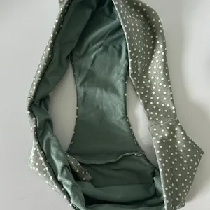 H&M Bikini Green White Polka Dot Swimwear Padded Bathing Suit / Size Small thumbnail 4