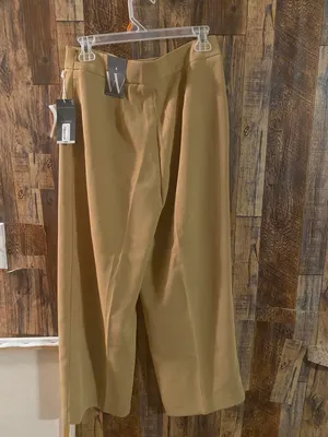 INWT women's trousers beige size 6 nseam 24 rise 10 1/2 length 38 thumbnail 2