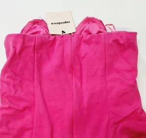 Superdown Gianna Sweetheart Bodysuit in Pink Small thumbnail 9