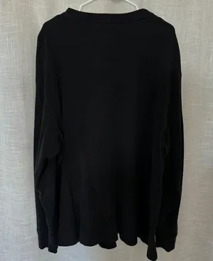 Black Waffle Henley thumbnail 3