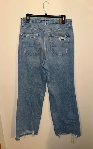 American Eagle Wide Leg Stretch Jeans thumbnail 3