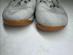 NOBULL white gray Frog-Print Trainer Interior W 8.5 M 7 workout weightlifting thumbnail 8