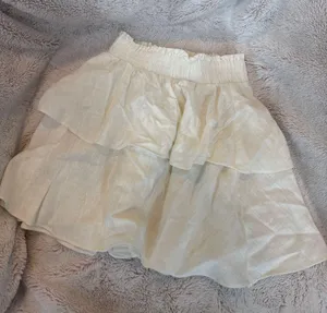 Princess Polly Ivory Ruffle Skirt thumbnail 1