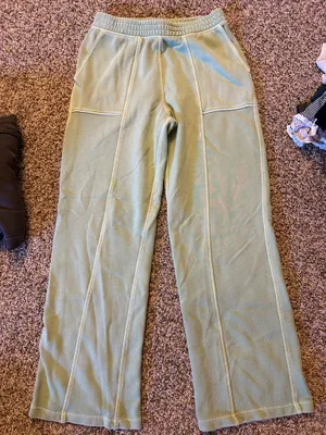 Aerie Sweatpants Green thumbnail 1