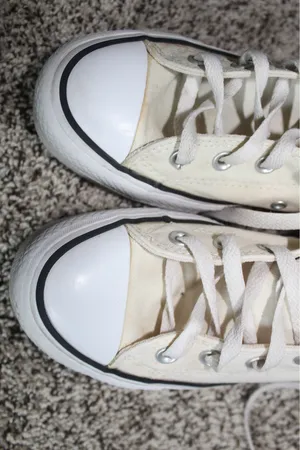 White Platform Converse High-Top thumbnail 4