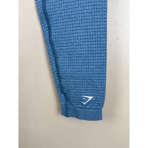 Gymshark Women’s Blue Marl Vital Seamless High Rise Compression Leggings Size M thumbnail 6