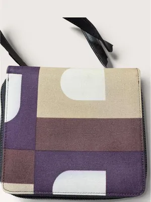 Bally Vintage Crossbody Wallet Zip Organizer Leather Strap thumbnail 6