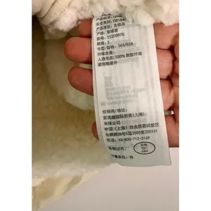 Abercrombie & Fitch Sherpa Fleece Quarter Zip Fair‎ Isle Pullover Cream Small thumbnail 9