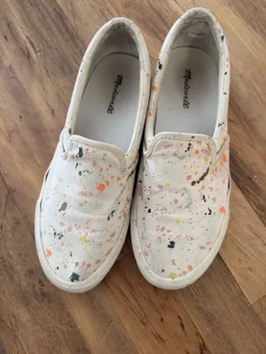Madewell Paint Splatter Slip-On Sidewalk Sneakers thumbnail 2