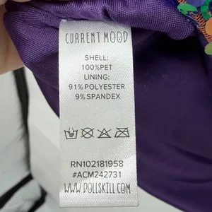 Current Mood Dolls Kill Sequin‎ Halter Mini Dress Iridescent Purple Green XS thumbnail 7