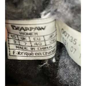 Bearpaw Maggie Charcoal Grey Suede Knit Back Winter Boots 2116W Womens 9 thumbnail 7