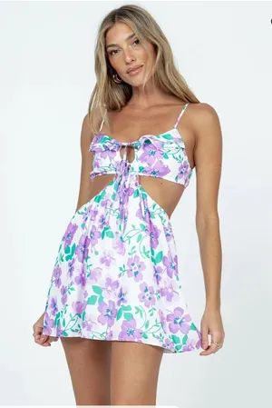 Princess Polly Floral Mini Dress thumbnail 1