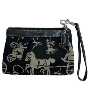 Coach Y2K horse & carriage pattern wristlet thumbnail 10