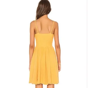 Jen's Pirate Booty Bambi Dress‎ Gold sz S thumbnail 3