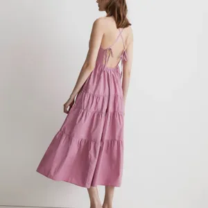 Madewell Pink Maxi Dress thumbnail 3