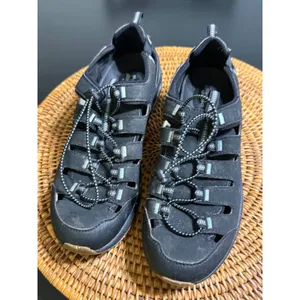 Dansko Women Black Vibram Sole Athletic Hiking Sandals‎ Size 38 Bungee Lace thumbnail 2