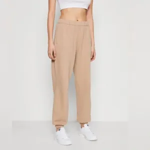 Hollister Women's Sz XS Ultra High-Rise Jogger Sweatpants Beige Tan Cotton Blend thumbnail 4