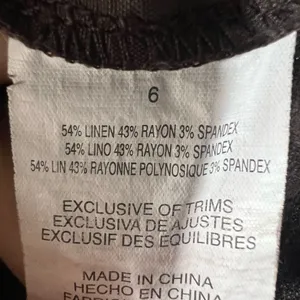 Bebe brown linen shorts thumbnail 6