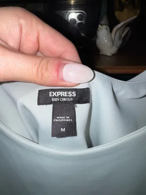 Express Thong Body Bodysuit Contour Scoop Neck thumbnail 2