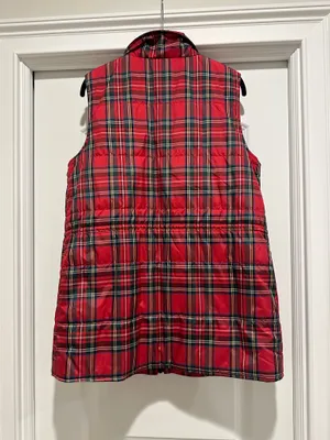 Belle by Kim Gravel NWOT Tartan Plaid Vest thumbnail 4