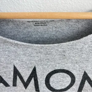 Diamond Supply Co. Gray Diamond Graphic Crop Top thumbnail 3