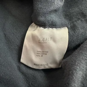Brandy Melville John Galt Blue Krissy Jacket OSFM Zipper Pockets Hooded Coastal thumbnail 3