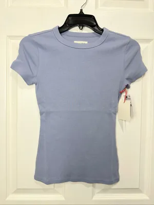 Open Edit rib short sleeve shirt XS thumbnail 2