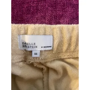 Revolve WE WORE WHAT Danielle Bernstein Terry Loungewear Shorts XS Butter Yellow thumbnail 2