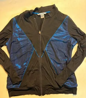 Peter Nygard women’s medium zip up long sleeve jacket thumbnail 1