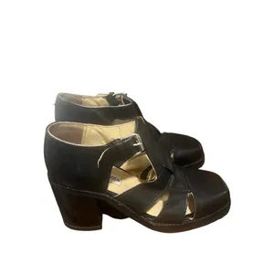 Steve Madden Leather Heeled Fisherman Sandals - Grunge Academia Retro 90s Y2K 6 thumbnail 2