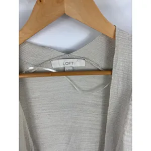 Ann Taylor LOFT Oversized Tan Knit Cardigan Size XS thumbnail 3