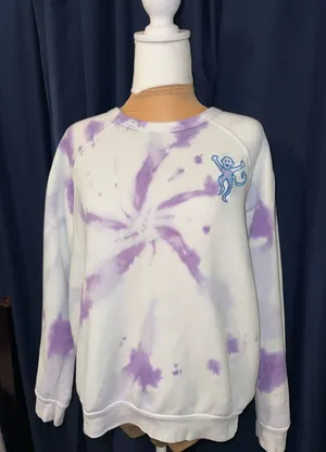 Roller Rabbit Purple Tie-Dye‎ Sweater thumbnail 1