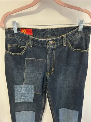 X2 Denim Patchwork Jacket Jeans Set Size undefined thumbnail 6