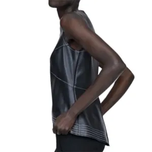Zara Basic Faux Leather Sleeveless Top thumbnail 9