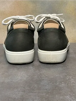 Ecco Soft 7 Women's Deep Green Leather Sneakers Size 10 thumbnail 7