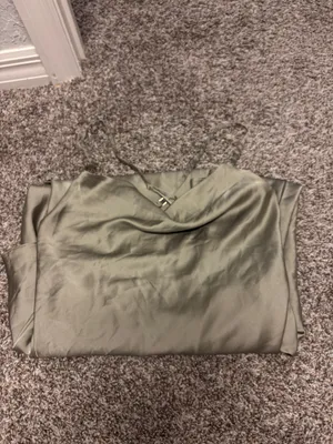 Show Me Your Mumu Tuscany Slip Dress Moss Green thumbnail 5