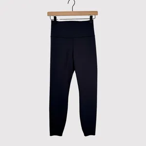 Vuori Womens Leggings Black Evolve V1 Uplift Performance Stretch Yoga Small thumbnail 2