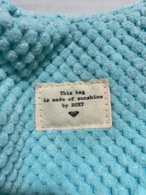 Roxy blue beach bag thumbnail 2