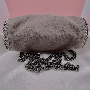Authentic Stella McCartney Falabella Mini Tote in classic grey thumbnail 11