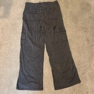 American Eagle Dark Brown Baggy Wide Leg Pants Size 10 thumbnail 3