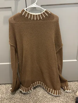Oversized Sweater Brown Size M thumbnail 1