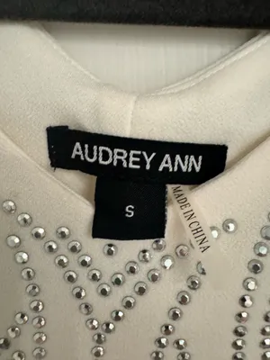 Women’s Cream Studded Cocktail Dress thumbnail 4