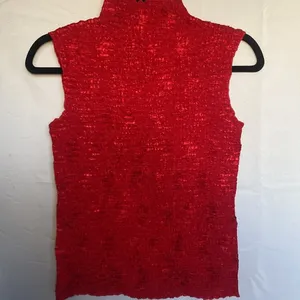 Casual Corner Stretch to fit Vintage V neck Red‎ Top Size : Small thumbnail 7